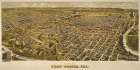 Fort Worth, TX 1891 Art Print