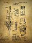 Beer Keg Tap 1903 Art Print