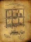 Aging Whiskey 1882 Art Print
