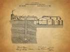 Oil Wells 1886 Art Print
