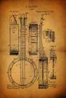 Banjo 1882 Art Print
