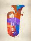 Brass II Tuba Art Print