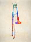 The Slid Trombone Art Print