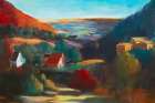 Valley View II Art Print