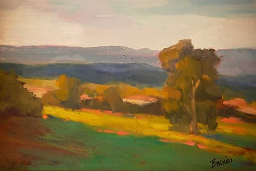 Hillside Hideaway Landscape Print