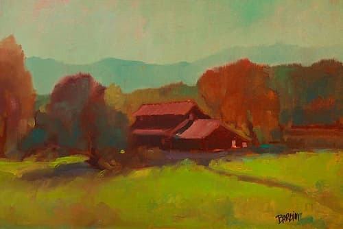 Tucked Away I Landscape Print