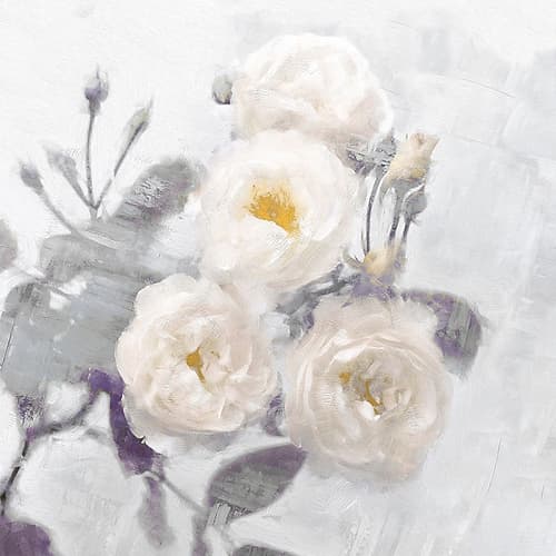 Delicate Purple I Art Print