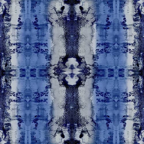 Patterns in Indigo Art Print