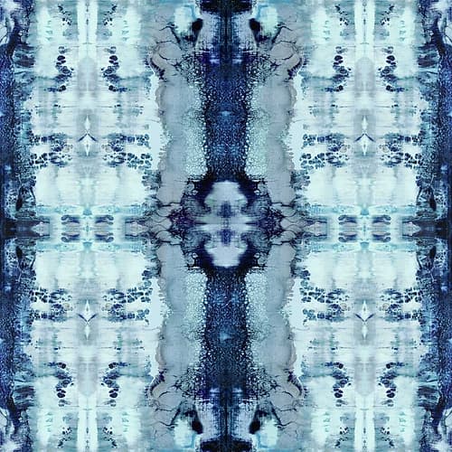 Patterns in Blue Art Print