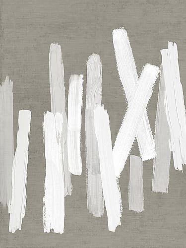 Strokes Neutral I Art Print