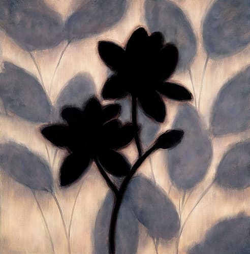 Blossom Silhouette II Art Print