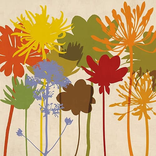 Colorful Bloom I Art Print