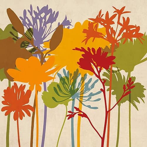 Colorful Bloom II Art Print