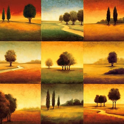 Landscape Perspectives Art Print by Joanne Williams