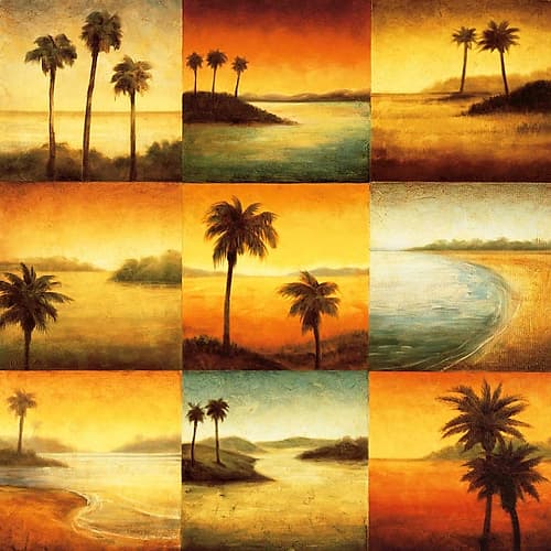 Palm Perspectives Art Print by Todd Williams