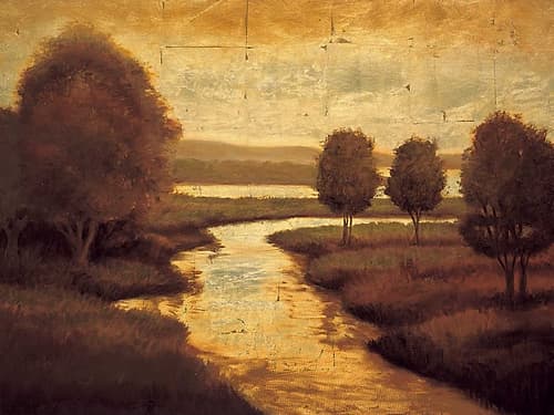 The Waters Edge II Landscape Print