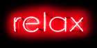 Neon Relax RB Art Print