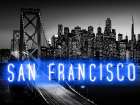 Neon San Francisco BB Art Print