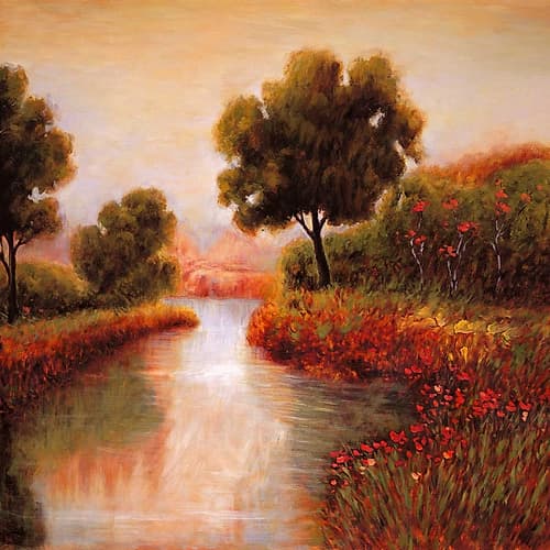 Idyllic II Landscape Print