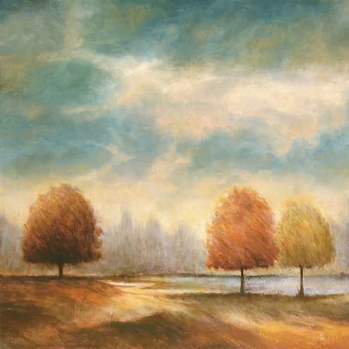 Light and Shadows II Landscape Print