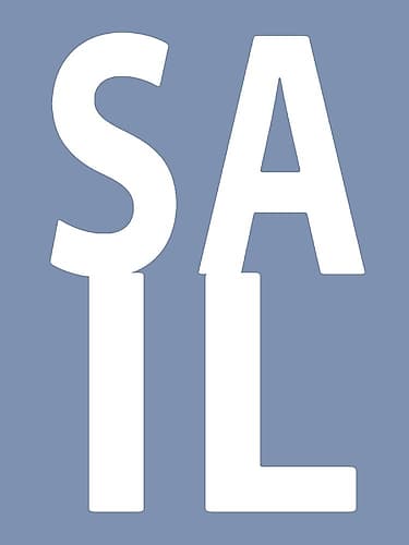 Sail Blue Nature Print