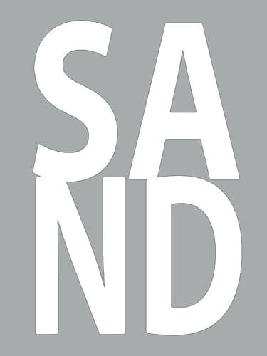 Sand Gray Nature Print