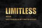 Limitless in Gold Art Print