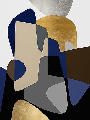 The Shape of Things II Art Print by Justin Thompson