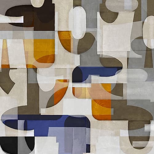 Mid Century Movement I Art Print