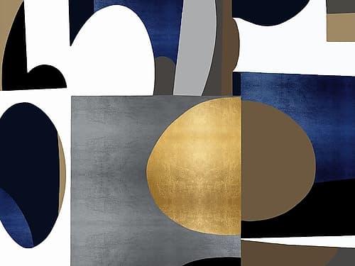Mid Century Motion I Art Print by Justin Thompson