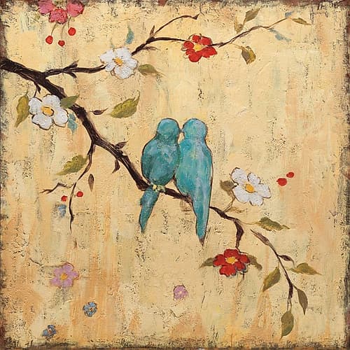 Love Birds II Art Print