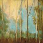 Bare Trees II Art Print