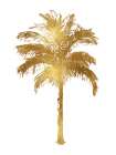 Palm Gold II Art Print