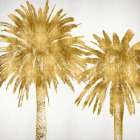 Palms In Gold IV Art Print