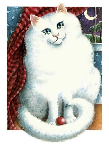Marshmallow (Blue) Art Print