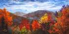 Blue Ridge Autumn Art Print