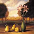 Pear Landscape Art Print