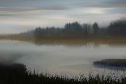 Dawn Landscape Print