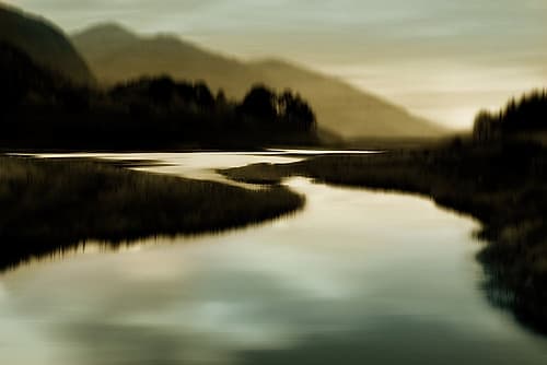 Calm River I Landscape Print