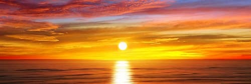 Sunlit Horizon IV Coastal Print