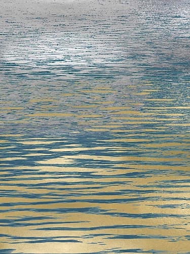 Ocean Current Reflection I Coastal Print