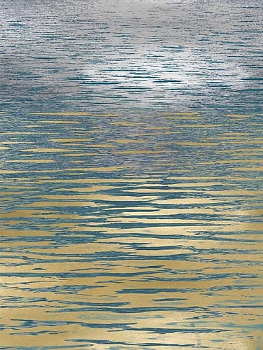 Ocean Current Reflection II Coastal Print