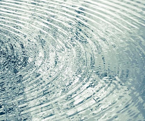 Ripples Aqua II Art Print