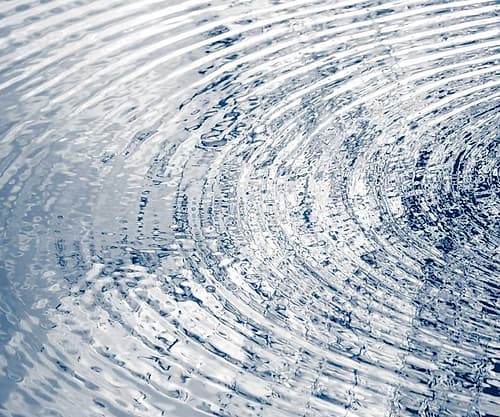 Ripples Indigo I Art Print