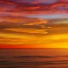 Sunlit Ocean I Art Print