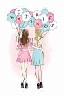 Best Friends Art Print