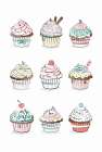 Cupcakes Art Print