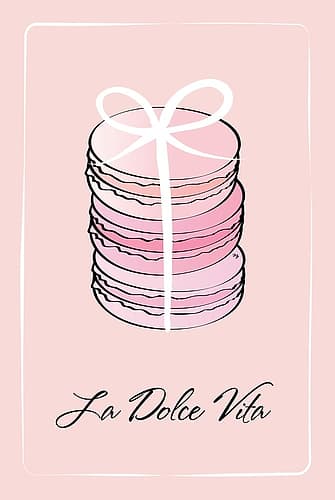 La Dolce Vita Fashion Print