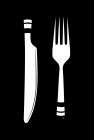 Fork Knife Kitchen Print