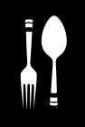 Fork Spoon Kitchen Print